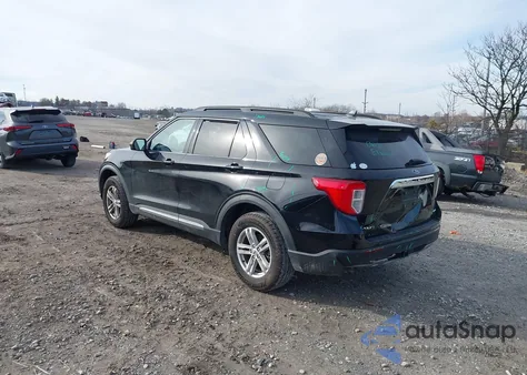 2022 Ford Explorer Xlt z USA, uszkodzony, nr VIN 1FMSK8DH5NGA92539